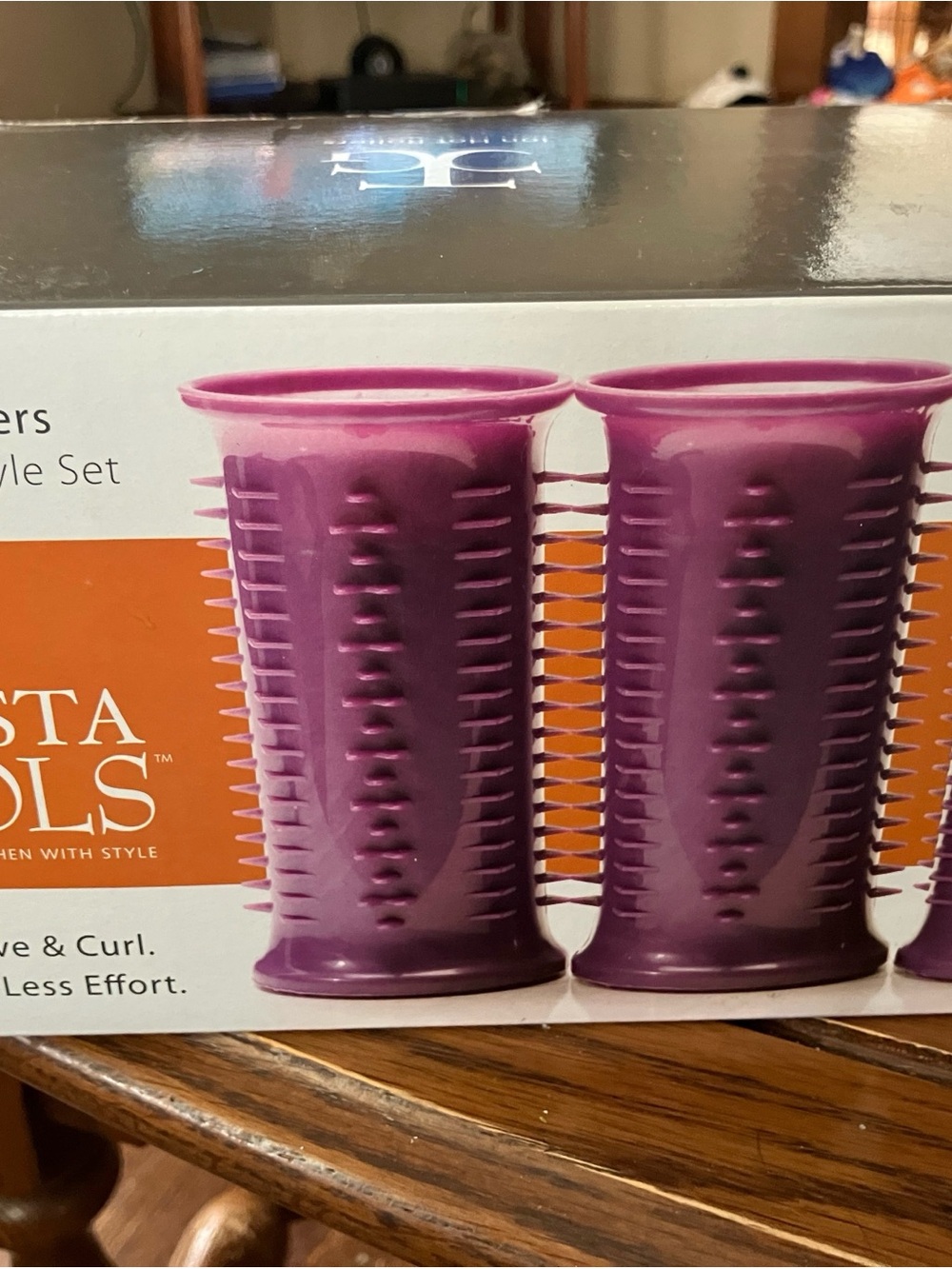 Hair Styling Rollers Set - Purple by Calista